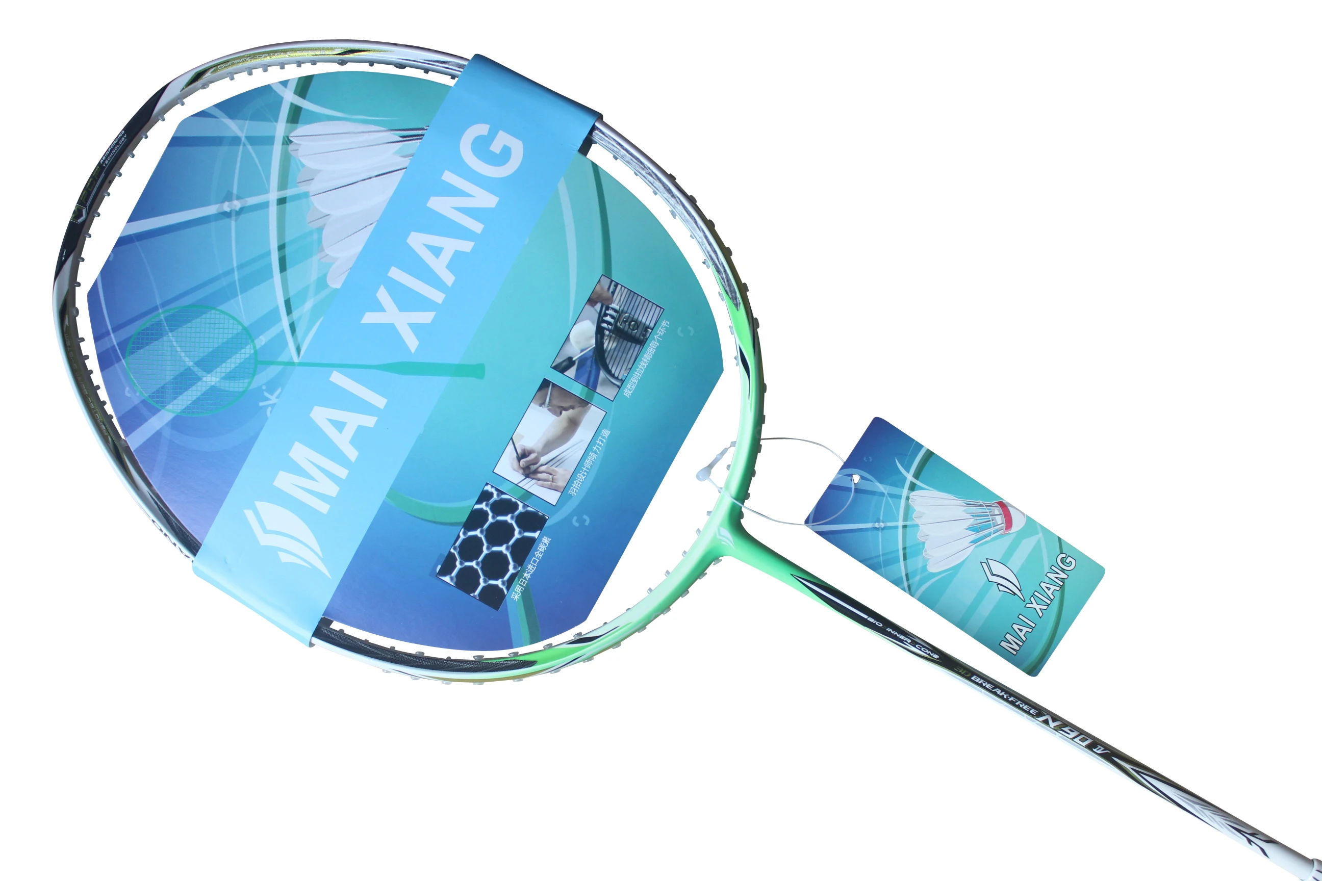 Raquetas de bádminton profesionales N90IV 3D900C de fibra de carbono con eje biónico, 30 libras, raqueta Astrolight A70 de alta calidad, 2 uds.