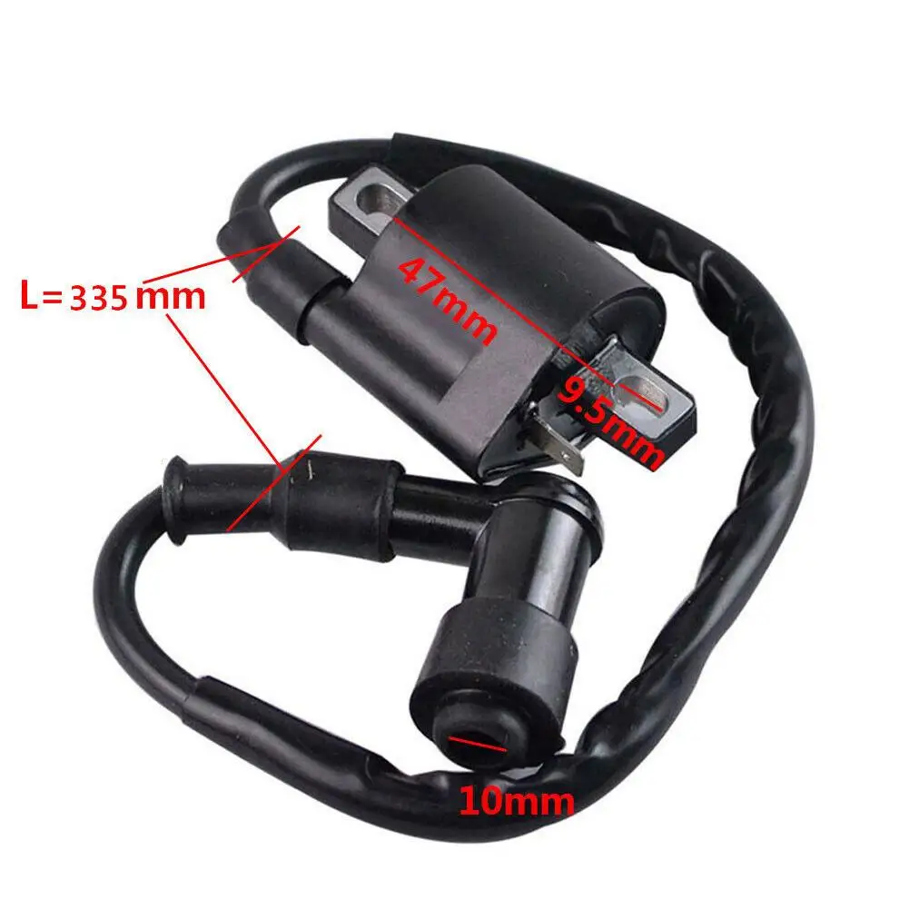 

12 Volt Ignition Coil Motorcycle Replacement 125cc 150cc 200cc Ignition Coil For Motorcycle ATV Moped Go-Kart Ignition Coil