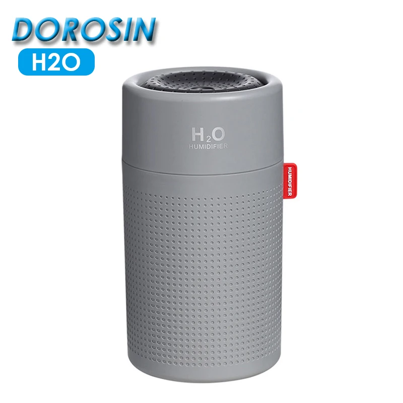 DOROSIN H2O Mini Humidifier Diffuser 2000mAh Battery Portable 750ml Capacity Rechargeable USB Mist Maker For Home Appliances