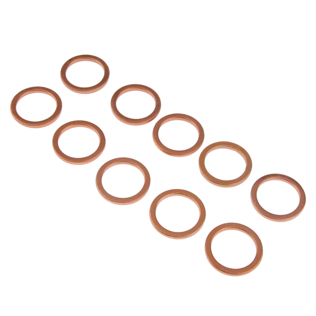 10pcs Motorcycle Exhaust Muffler 30mm Gasket Ring For  CG125