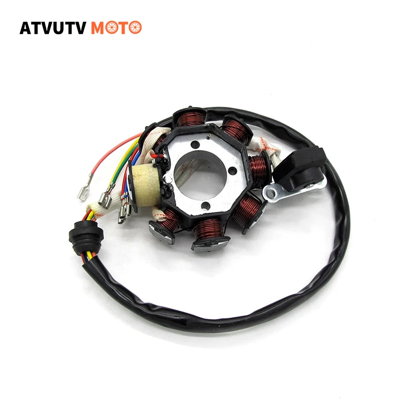 Motorcycle New 12V Copper 8 Poles Magneto Stator Coil For CG125 150cc 250cc Motocross ATV