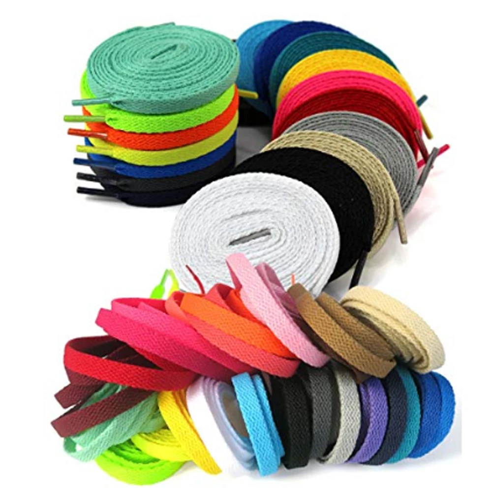 120cm Round Shoelaces 10Colors Sneaker Shoe Laces Strings Shoelaces Bootlaces Sport Boot lace Athletic Shoe String