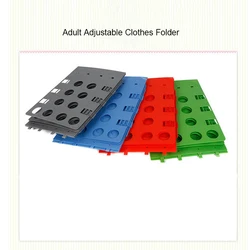 Adjustable Multifuncitonal Adult Magic Clothing Folder T-Shirt Jumpers Organiser Fold Clothes Pegs Folding Board Random Color