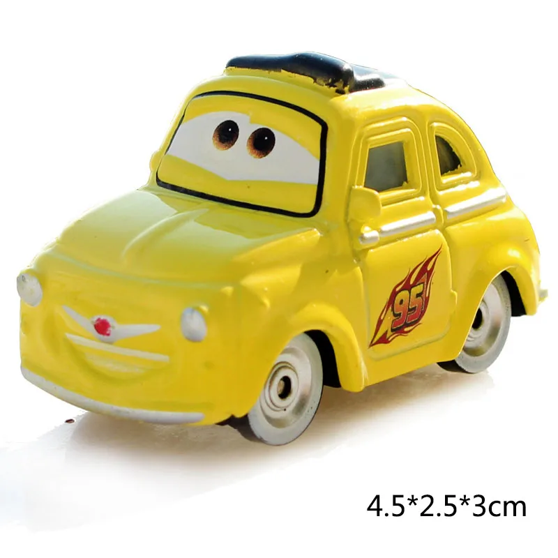 Automobili Disney Pixar automobili giocattolo saetta McQueen Jackson Storm lega modello in metallo auto 1:55 giocattoli in metallo ragazzo regalo di