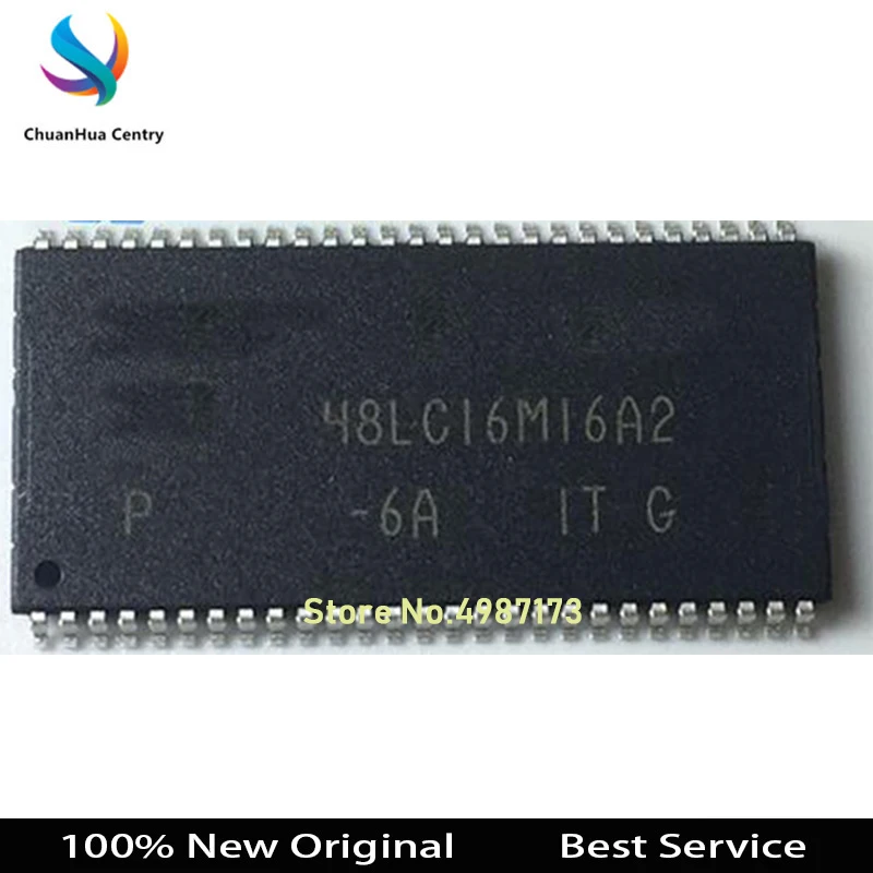 

2 Pcs/Lot MT48LC16M16A2P-6AIT:G TSOP54 100% New Original In Stock