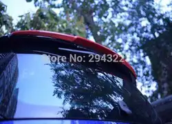 For Merced-Benz Smart Fortwo Forfour 453 Spoiler ABS Plastic Unpainted Primer Color Rear Spoiler Trunk Wing Spoiler Accessories