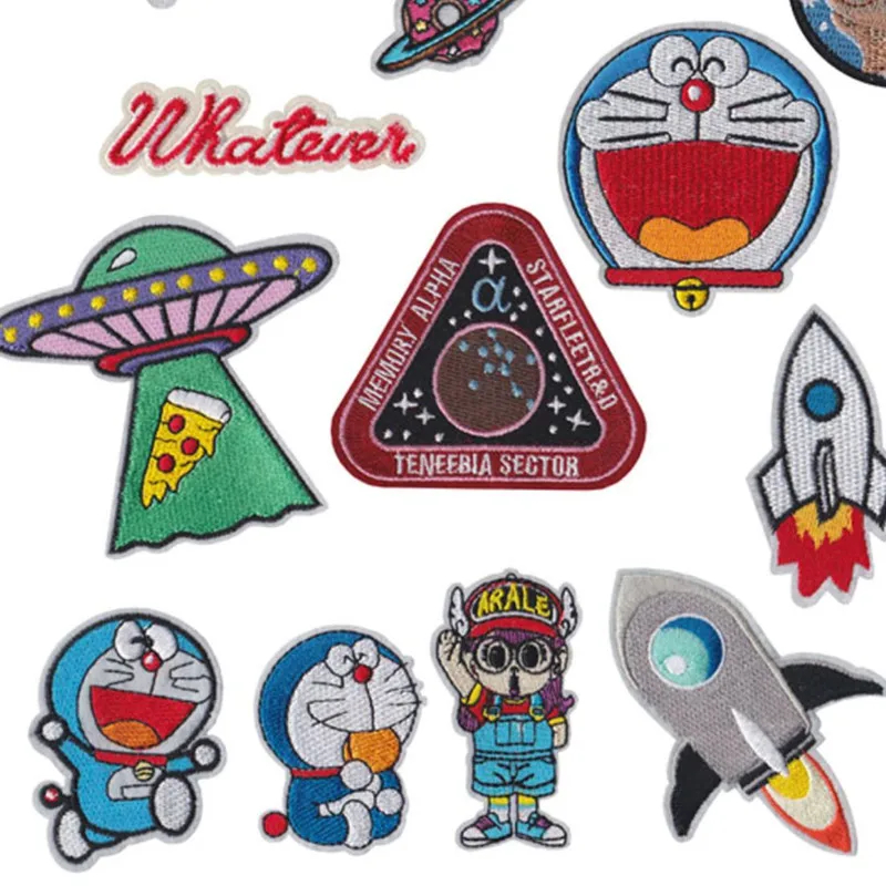 Cartoon Cloth Iron On Patch Stickers Ironing Stickers Embroidered Patches Sewing Accessories DIY Sewing Decoration