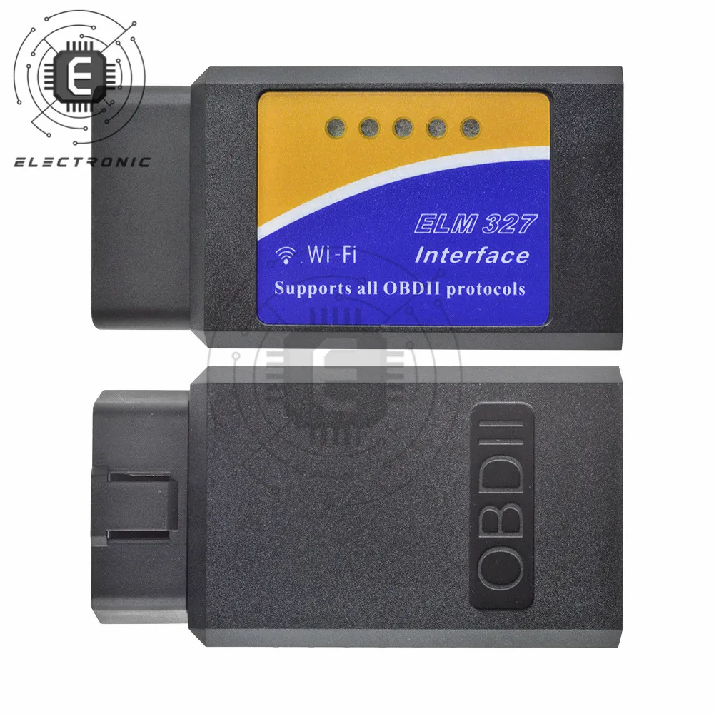 ELM327 V1.5 OBD2 Wireless Car Diagnostic Scanner Barcode Reader For iPhone iOS And Android Automobile Detector