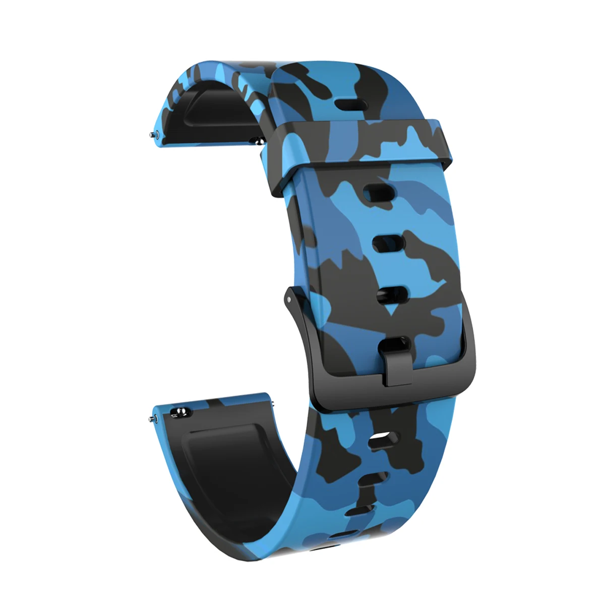 Correa de camuflaje para Xiaomi Huami Amazfit, pulsera de silicona de 20mm para Amazfit Bip S, GTS Bip Lite