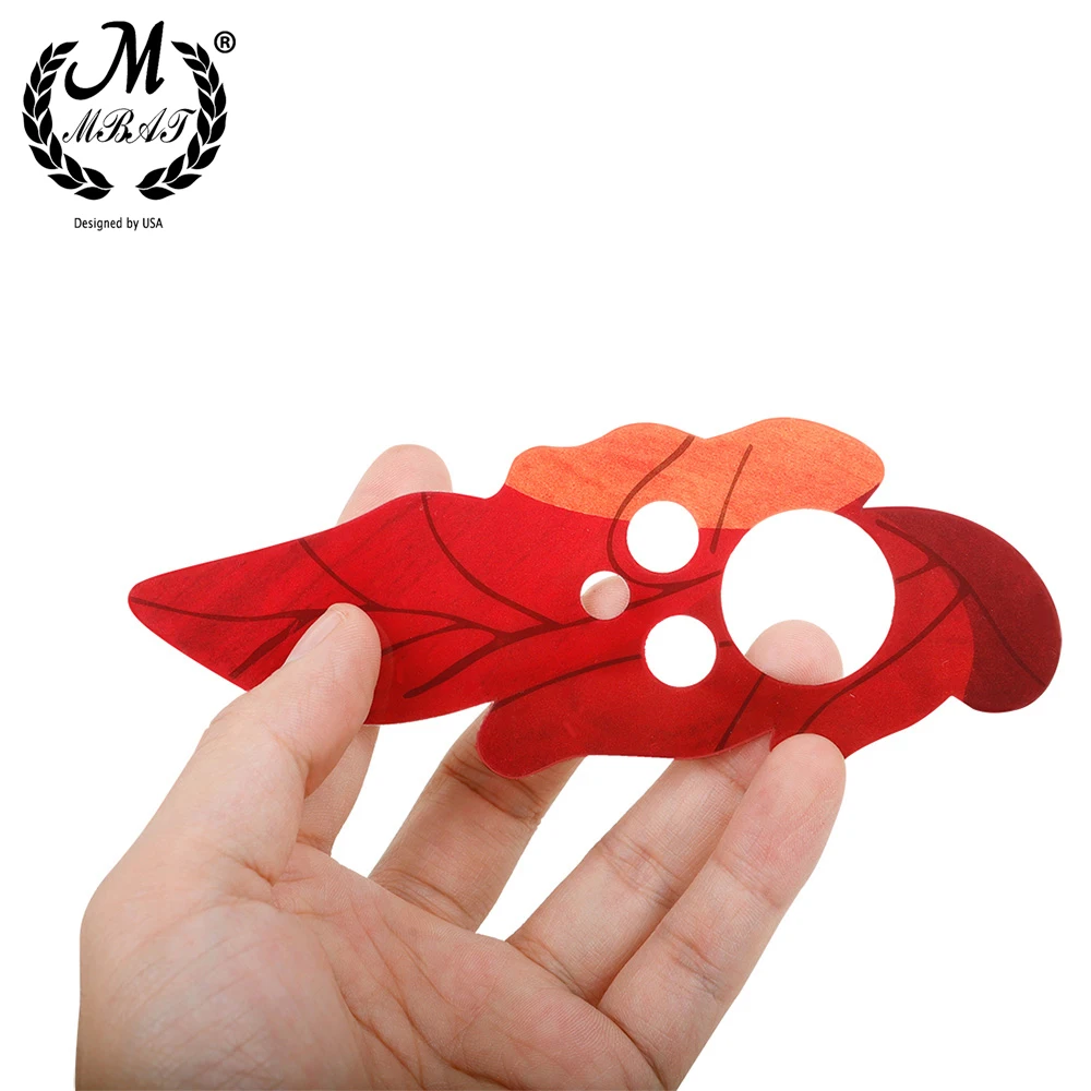 M MBAT 41-дюймовая накладка для акустической гитары, красная ПВХ, наклейка с виноградным листом, защитная пластина, аксессуары и детали для народной гитары