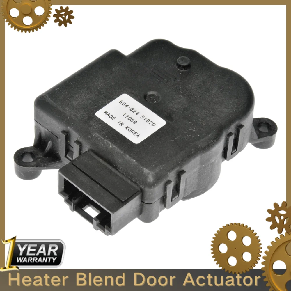 

604-824 HVAC Heater Air Blend Door Actuator for Audi A3 2018 3C0907511A 3C0907511Q 5Q0907511J 5Q0907511L 604824