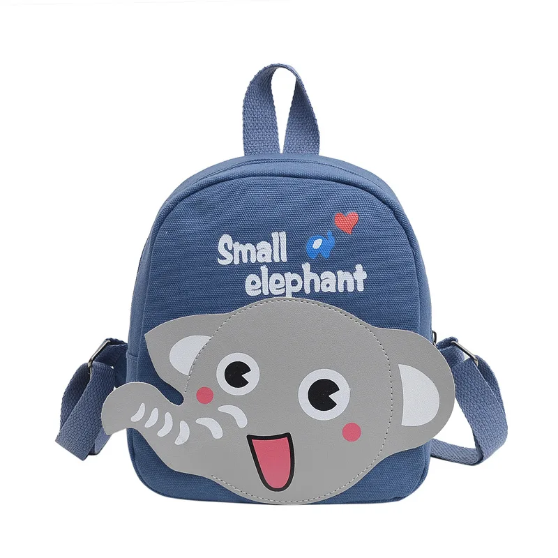 Dessin animé 3D Éléphant Tout-petit Sacs D\'école Maternelle Petit Sac À Dos Pour Bébé Enfants Garçons Bol Age3-5 Ans Sac D\'école