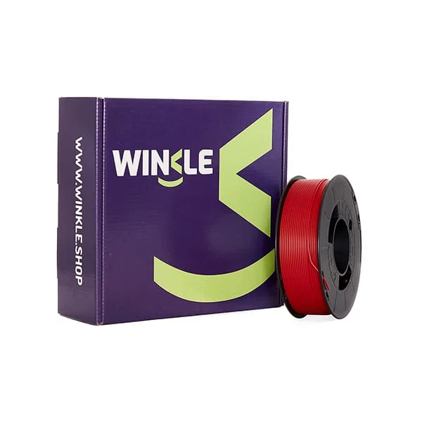 Filament PLA HD printer 3D brand Winkle intense red Color 1,75mm 300g made in Spain warranty impresion3d Ender Prusa