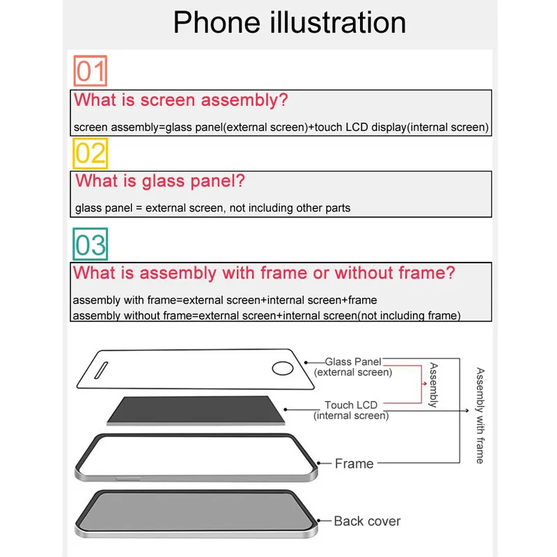 Black for Philips Xenium S386 LCD Display +Touch Screen Digitizer Assembly Mobile Phone Accessories