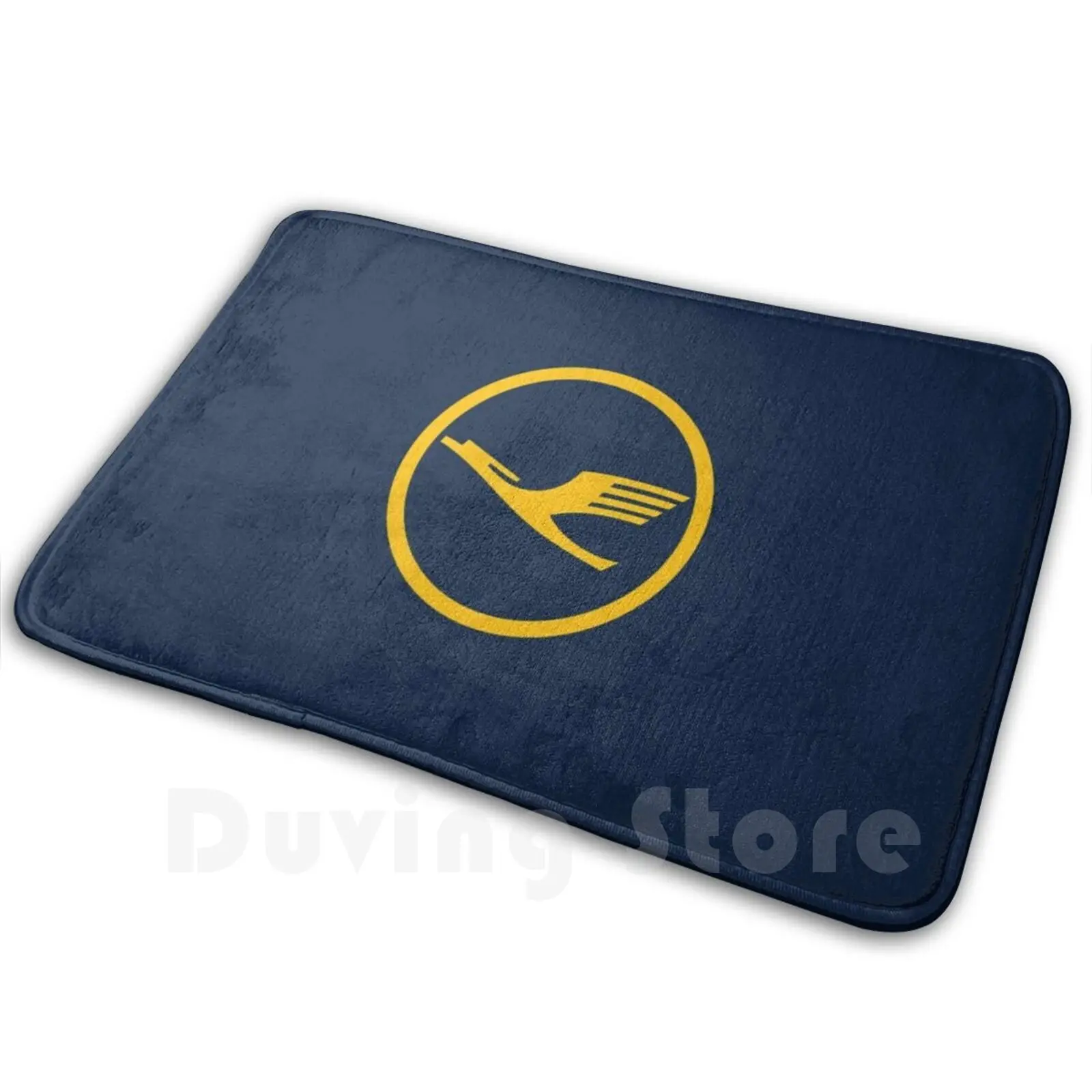 Lufthansa Carpet Mat Rug Cushion Soft Lufthansa Aviation Jet Plane Pilot Captain Stripes Airways Boeing Airbus Airplane