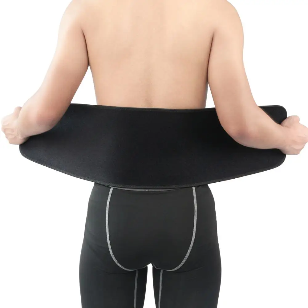 Equipo de Protección de baloncesto para hombre, cinturón deportivo de entrenamiento en cuclillas, cinturón de abdomen para evitar la protrusión del disco lumbar