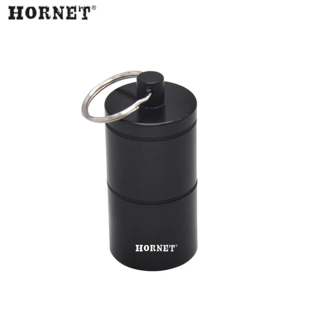 HORNET Stash Jar - Airtight Smell Proof Aluminum Herb 2 Layers Container Spice Case Tobacco Box 