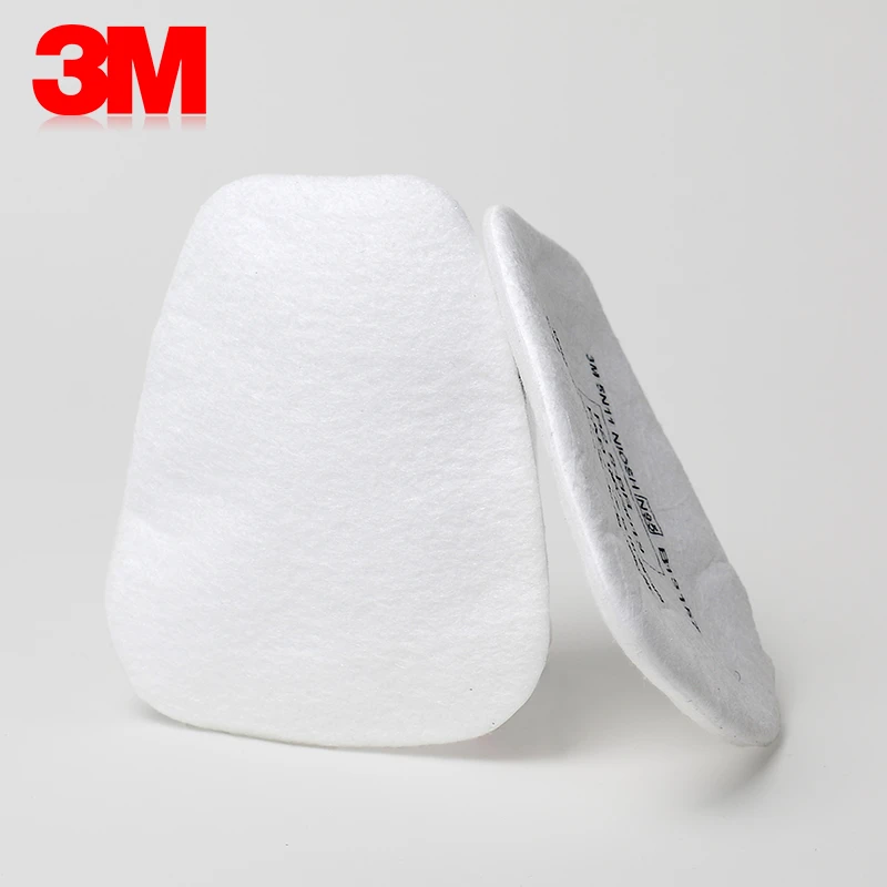 10pcs Original 3M 5N11 Dust-Proof Cotton Filter Replaceable For 6200/7502/6800 Chemical Respirator Gas Mask Spraying Painting