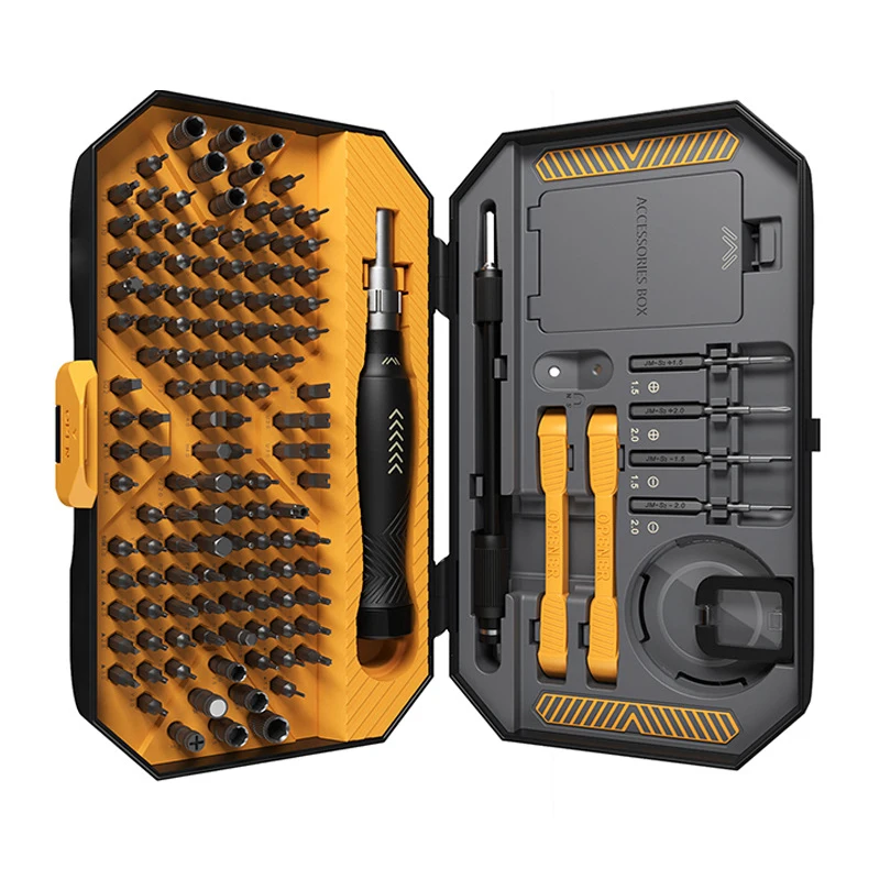 145 In 1 Set Obeng Kombinasi Obeng Magnet Torx Ponsel Heksagonal PC Alat Perbaikan Presisi Obeng Tangan