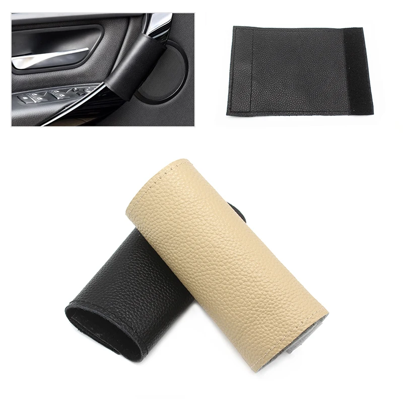 

Soft Leather Door Panel Cover For BMW 3 4 Series 3GT F30 1PC Car Door Handle Pull Cover Trim