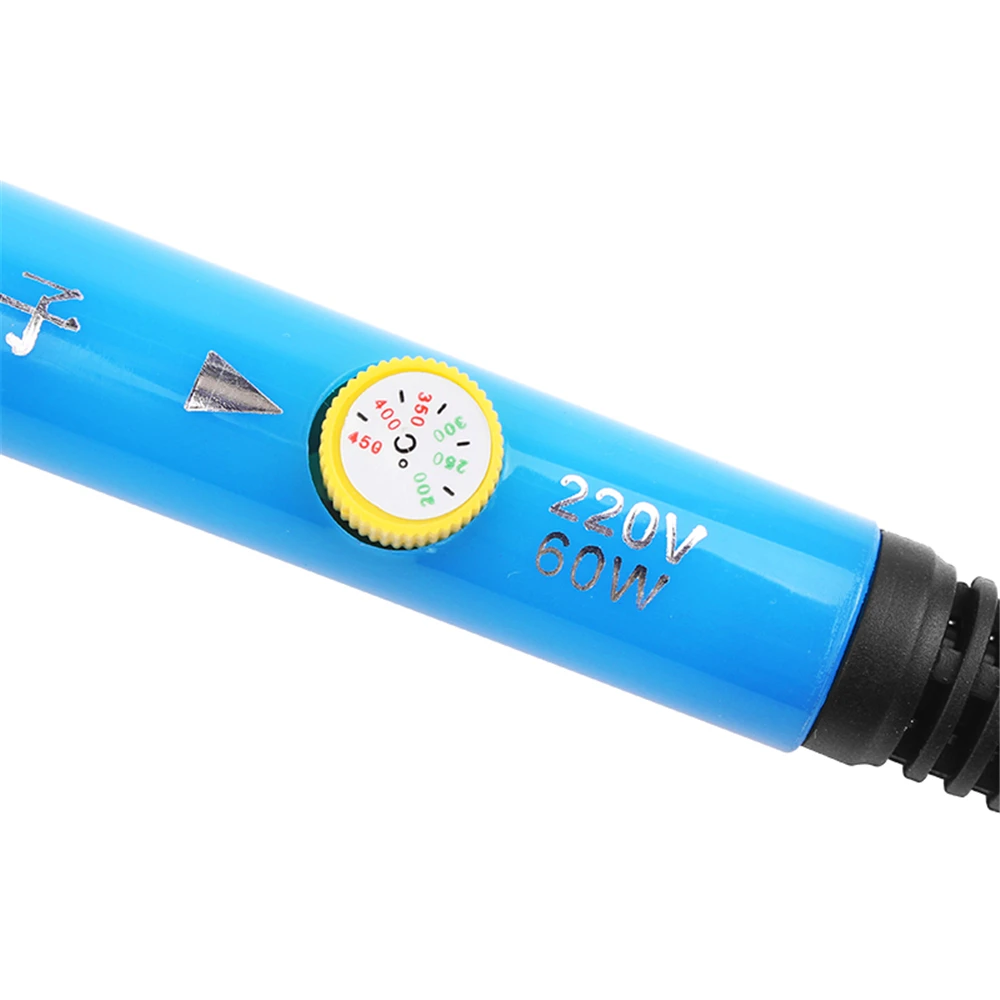 LUXIANZI 60W Điện Mỏ Hàn Hàn Với Bộ Điều Chỉnh Mỏ Hàn Làm Lại Công Cụ 220V Fer Một Souder