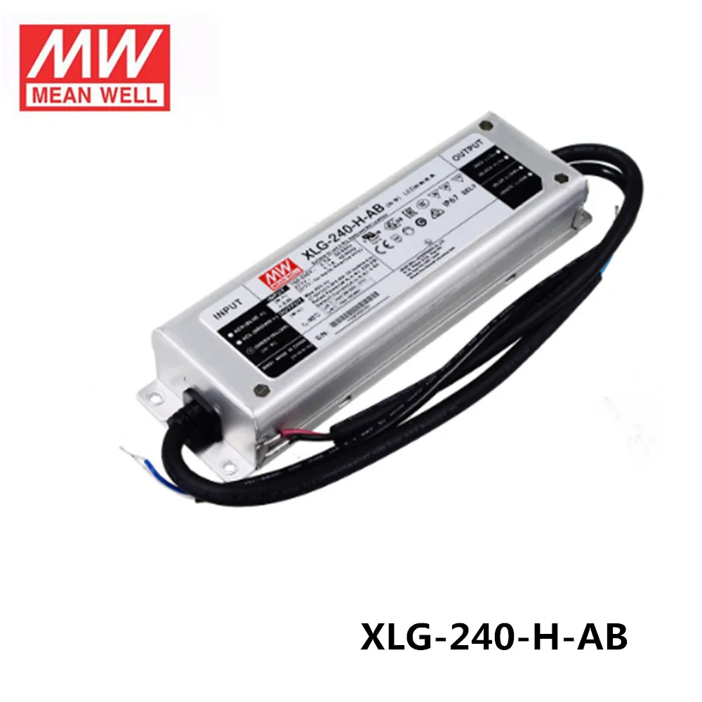 MEAN WELL XLG-240-H-AB 240W 4900mA 27-56V Constant Power LED Driver Meanwell Switching Power Supply For 2pcs QB288 board LM301H