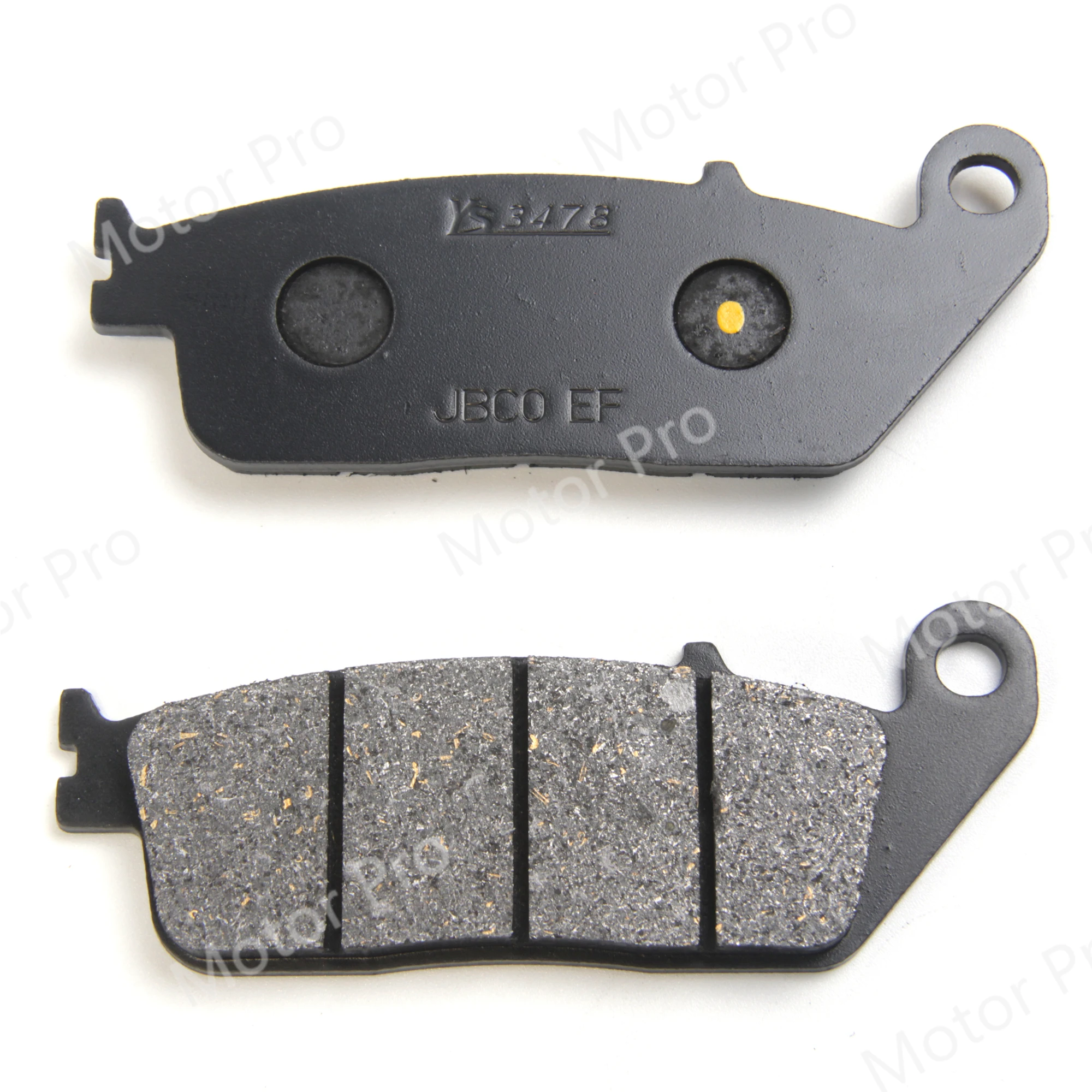 Motorcycle Accessories Organic Front Brake Pads For BMW C 600 Sport Scooter 600 C650 GT 650 Evolution YAMAHA WR 125 X R 250 XX