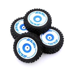 Wltoys 124017 124016 144001 124018 124019 RC Car Spare Parts 124017-2017 124017-2018 Front rear Tire wheel