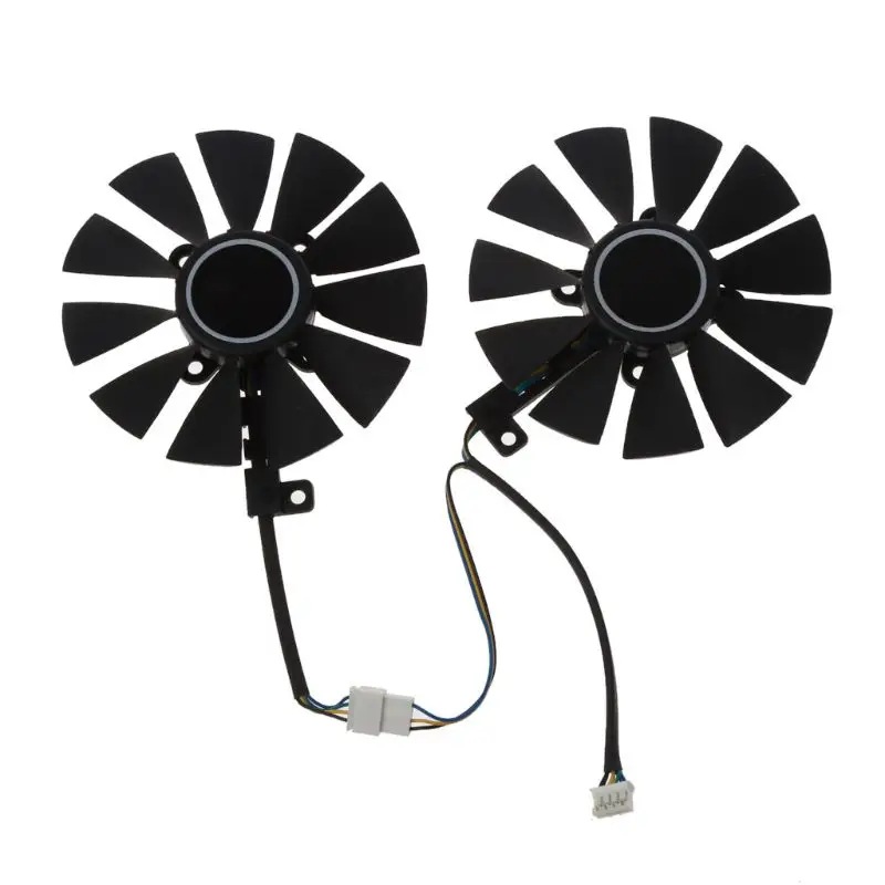 

T129215SU 4Pin 88MM 12V 0.50A Cooler Fan For GTX1060 1070 Ti RX 470 570 580 Graphics Card Everflow 28mm Cooling Fans