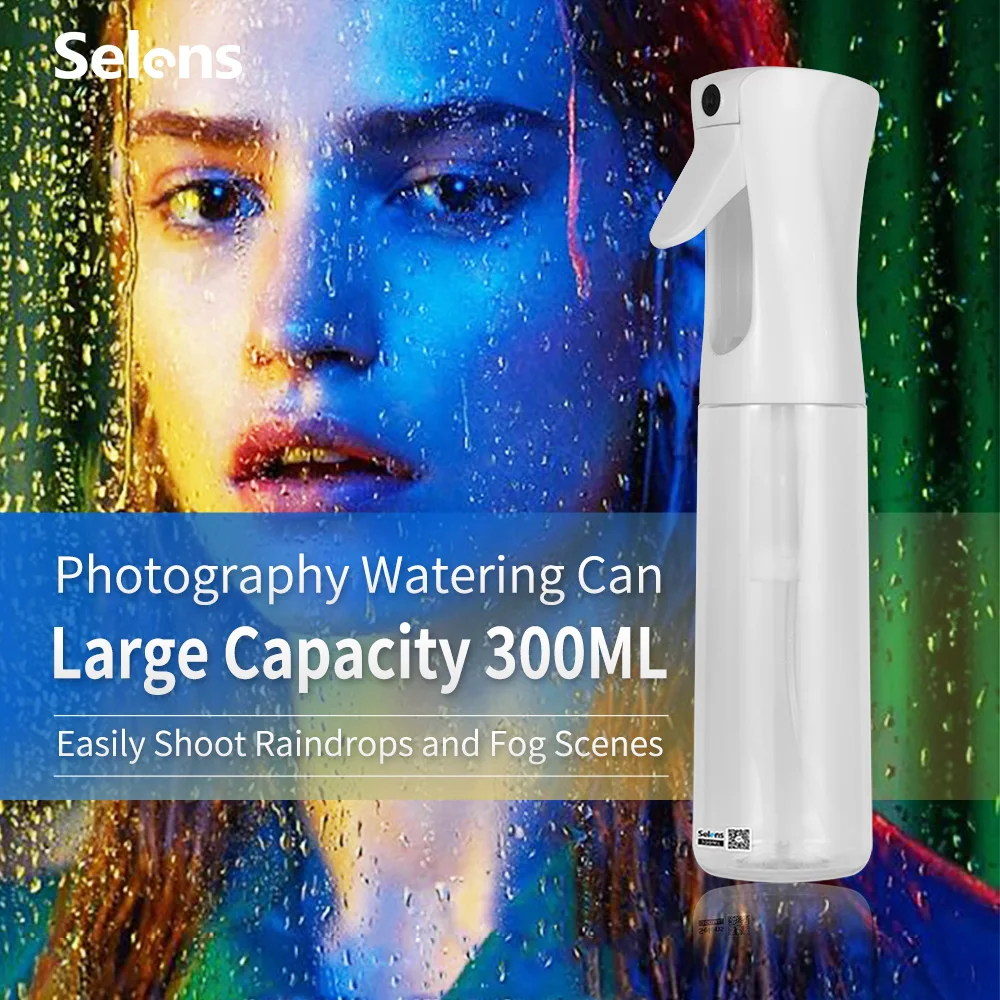 Selens photography watering still life creative portrait background ultra-fine droplet water mist effect prop rain mist atomizer