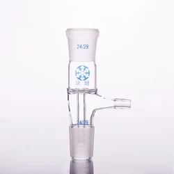 180-Grad-Vakuumempfangsrohr 24/29, Vakuum empfangsrohr Endrohr, gerader Typ, Boro silikat glas