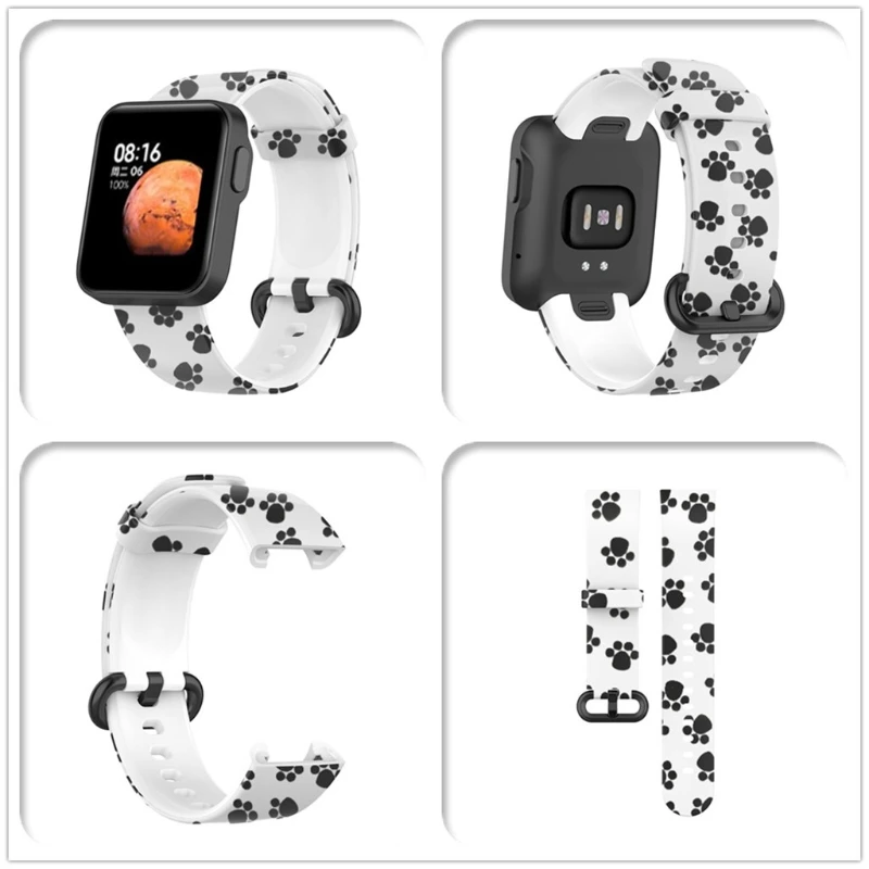 سوار بديل من السيليكون لساعة Xiaomi Mi Watch Lite ، سوار ملون لساعة Redmi Mi Watch Lite Sma ، الإصدار العالمي