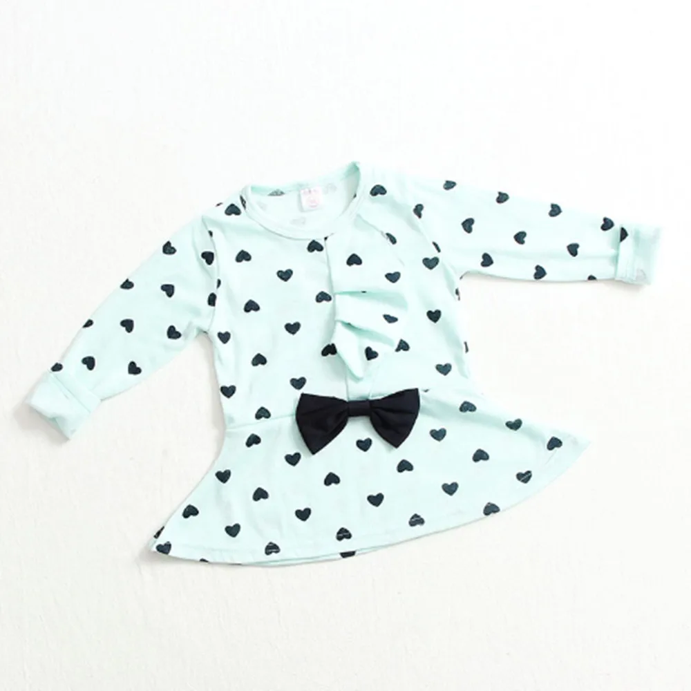 مجموعة ملابس علوية + سراويل للأطفال حديثي الولادة مقاس عقدة لطيفة للفتيات: 1-4 سنوات YF062 #4