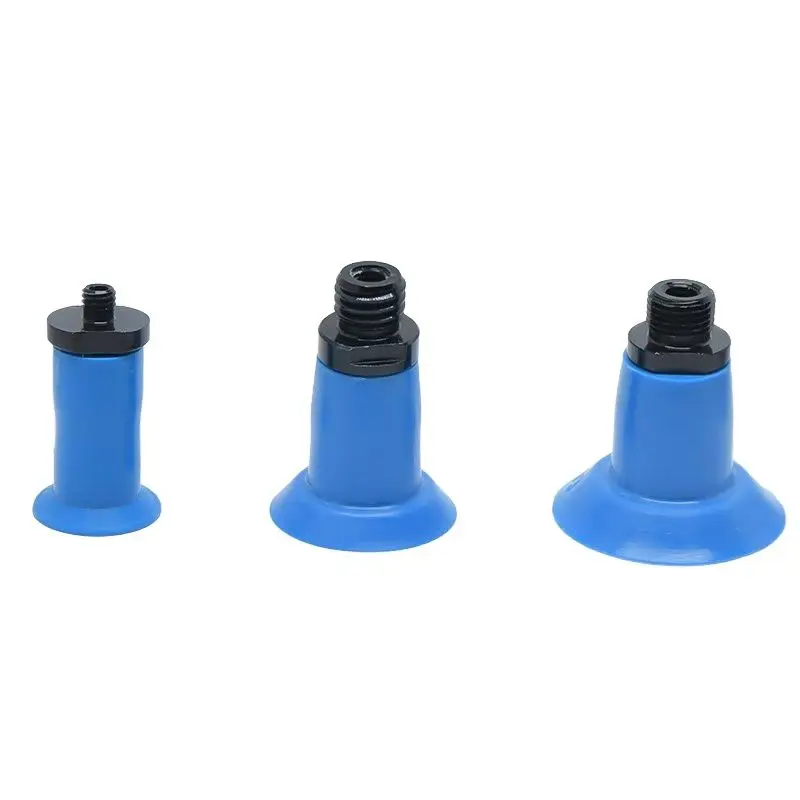 10 pcs Manipulator Industrial Strong Film Plastic Bag Ppen Suction Cup Vacuum Nozzle Vacuum Pad F18 F26 F33 with Fittings