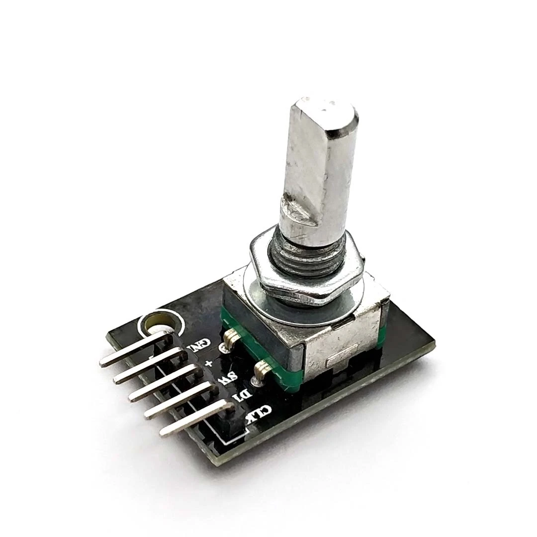 360 Degrees Rotary Encoder Module For Arduino Brick Sensor Switch Development Board KY-040 With Pins