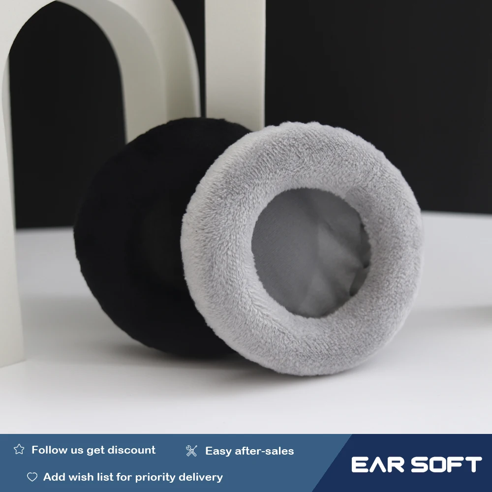 Earsoft Replacement Cushions for KOTION EACH G2000 Headphones Cushion Velvet Ear Pads Headset Cover Earmuff Sleeve