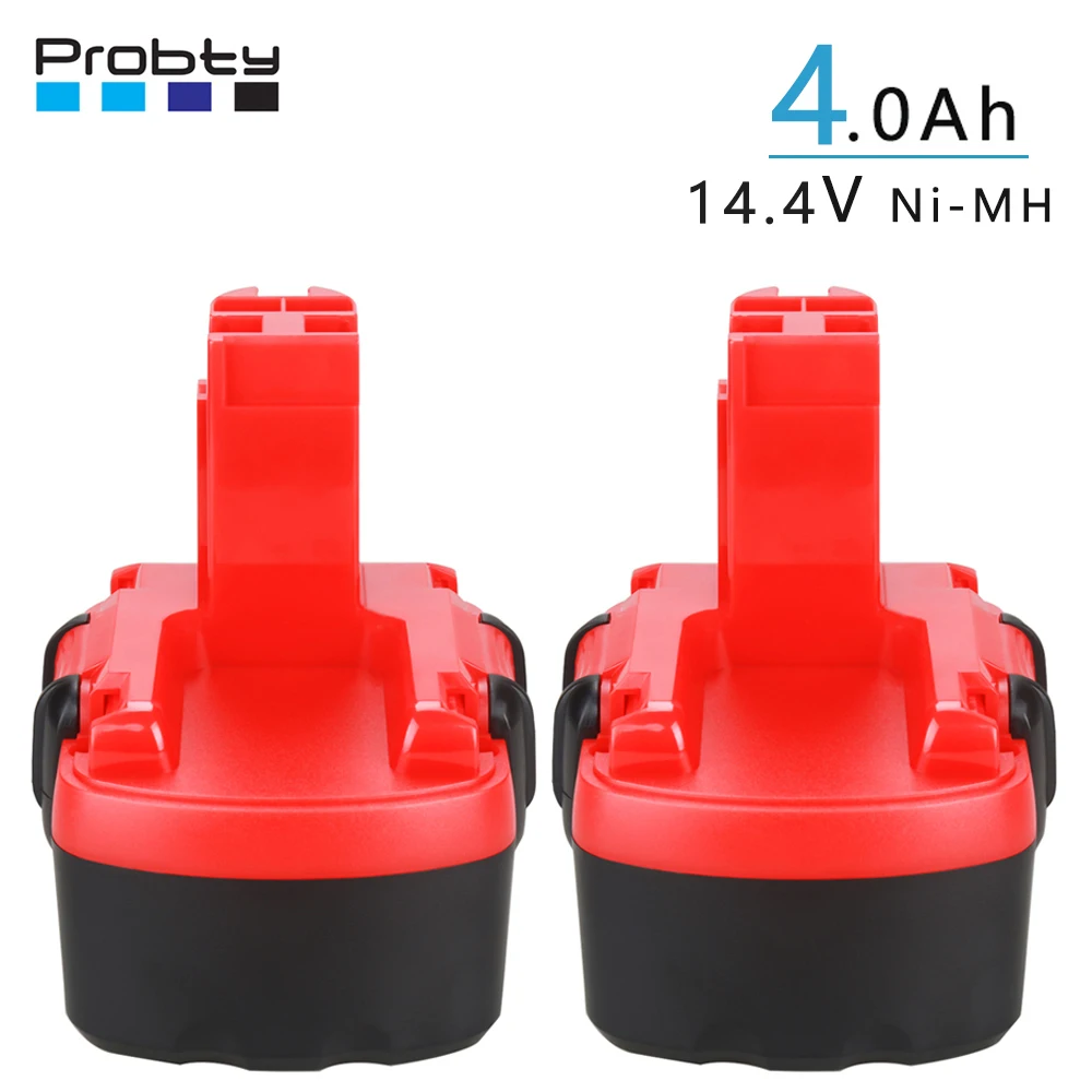 

14.4V 4.0Ah Ni-MH Battery for Bosch BAT038 BAT040 BAT041 BAT140 BAT159 13614 2607335275 2607335533 2607335534 2607335711