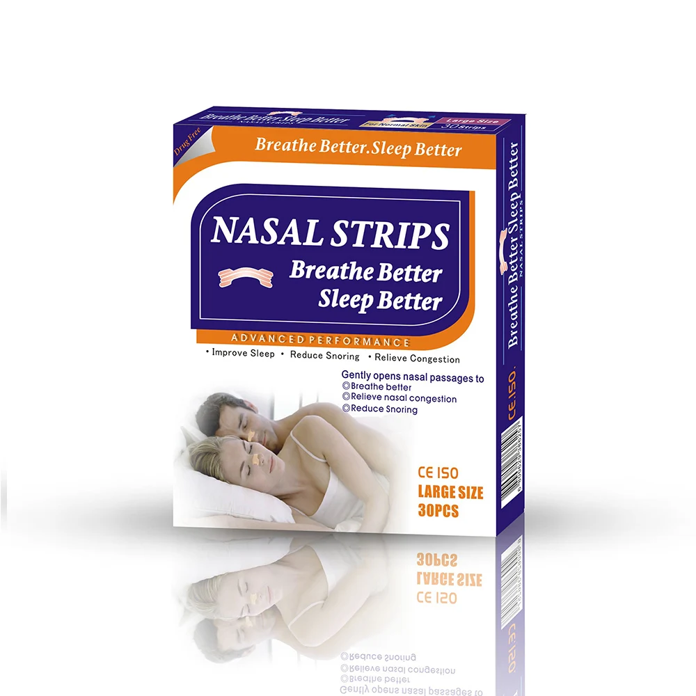150pcs/5Box Anti Snoring Patch Better Breath Nasal Strip Helps Reduce Mouth Snoe Sleep Comfortable Anti-snoring Sticker