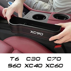 Car Seat Gap Slot Storage Box Auto Accessories For Volvo XC90 XC60 C30 T6 S60 C70 XC40 V40 XC70 V70 V60 V50 S80 S40 AWD V90 S90