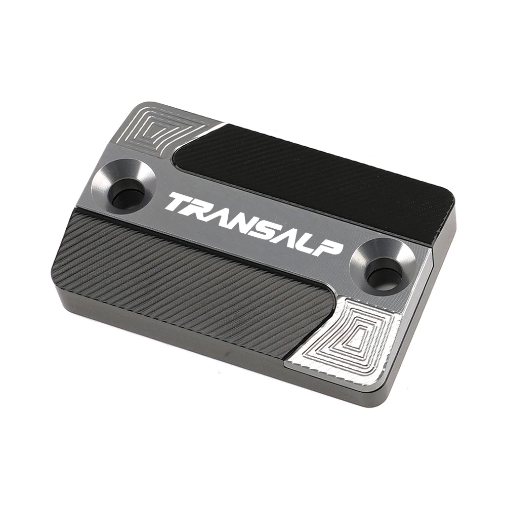 

Motorcycle Accessories CNC High quality Front Brake Fluid Reservoir Cap Cover | For HONDA TRANSALP700 TRANSALP 600 650 700 XLV