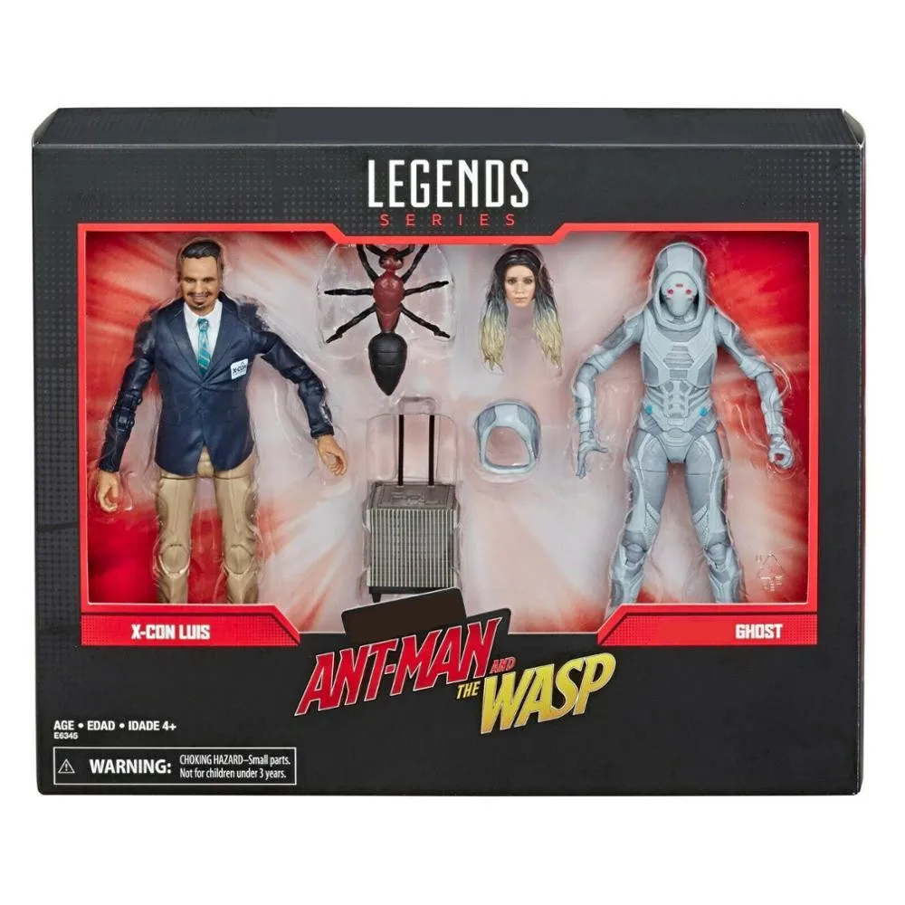 Marvel Legends Ant-Man and the Wasp X-Con Luis & Ghost 2 Pack Movie 6