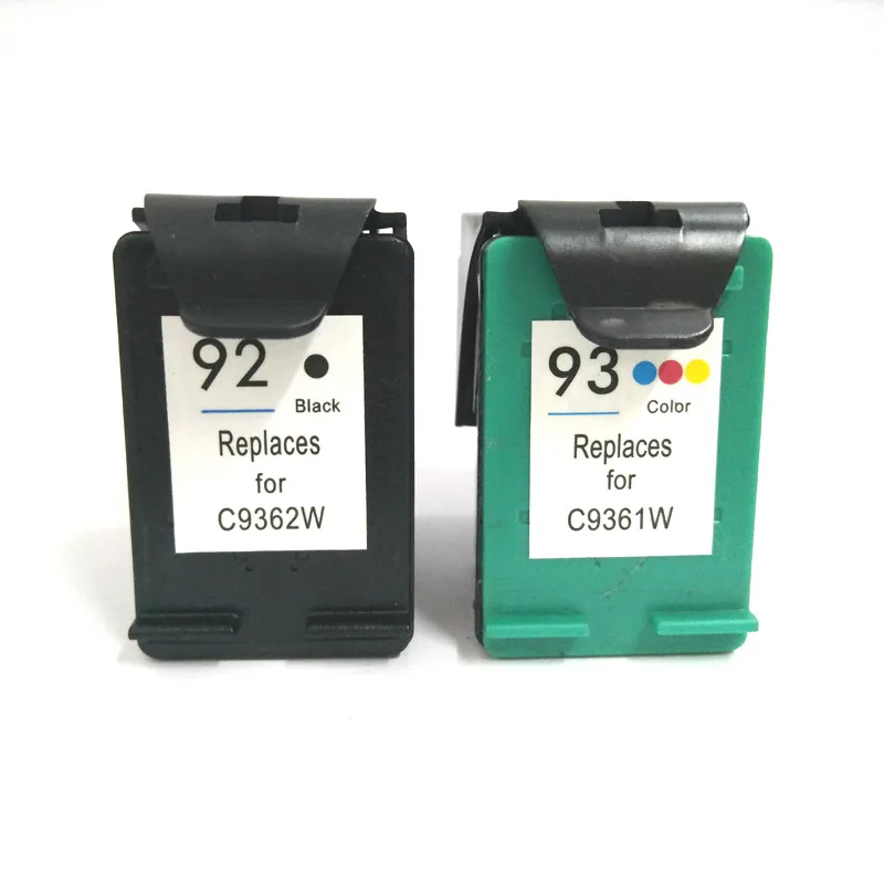 einkshop for hp 92 93 Replacement ink Cartridge For HP92 photosmart 7830 C3180 C3150 E5440 5442 5443 D4160 1510 6300 6310