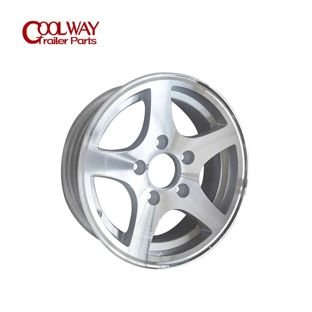 

13 Inch X 4.5J Alium Trailer Rim 5 -114.3 Car Bolt Pattern Capacity 730KG Caravan Boat RV Parts Accessories