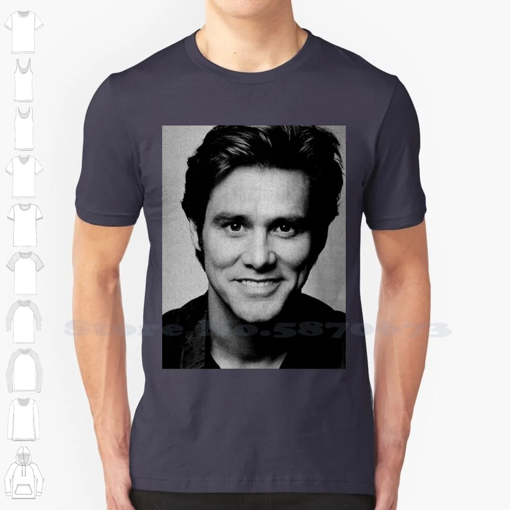 Jim Carrey 100% Cotton T-Shirt Jim Carrey Billy Idol Jamie Dornan Kendji Hugh Grant Sirkis Tom Hardy Jason