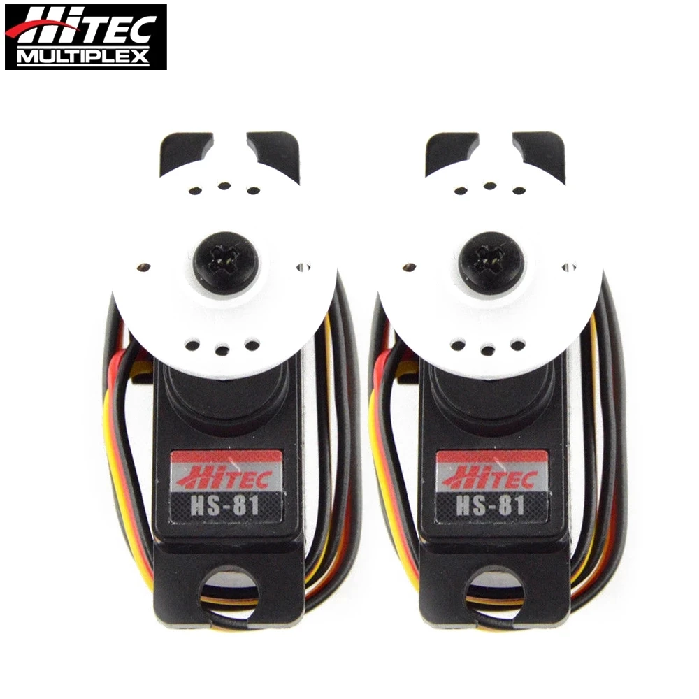 Original Hitec HS-81 12mm 4.8V-6.0V Micro Analog Servo 16,6g 2,6/3,1 kg For Airplanes Sailplanes Toys