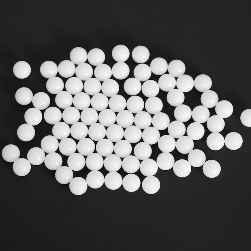 7mm 50pcs/lot pom beads Delrin ( POM ) Plastic Solid Balls for Valve components, bearings, gas/water application