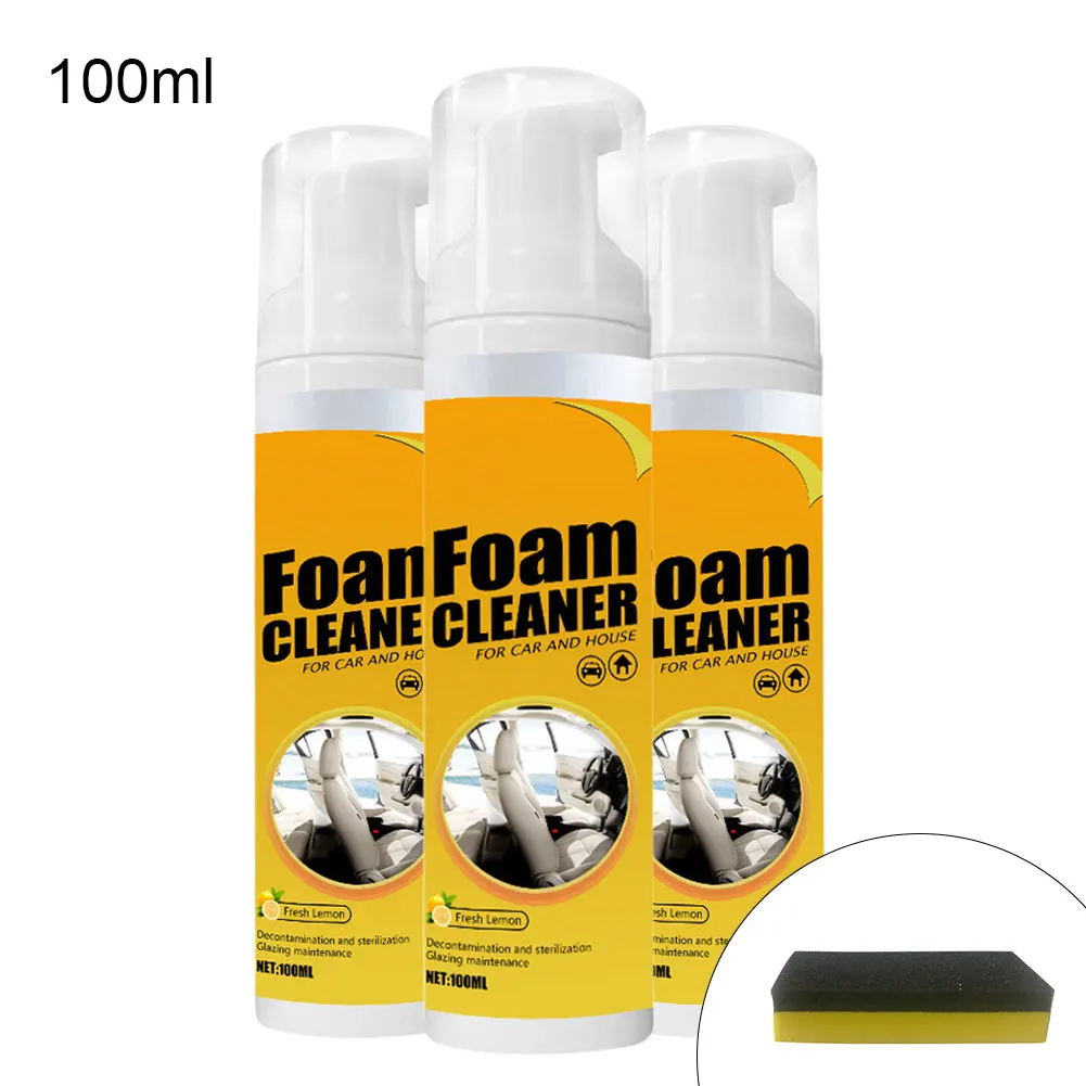 Multi-Purpose Foam Cleaner Rust Remover cleaning Multi-Functional Car House Seat Interior Auto Accessories New 300/30ML