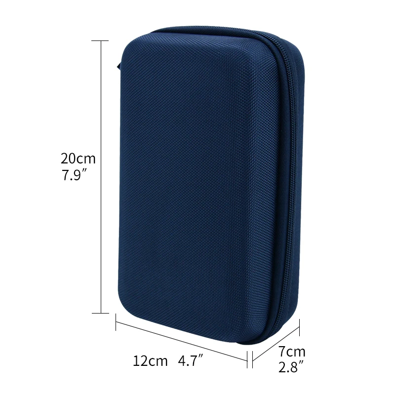 Outest Digitale Multimeter Bag Tool Bag Voor Toolkit Zwart Multifunctionele Tool Bag Pouch Tas Eva Box Case 20*12*7 * Cm