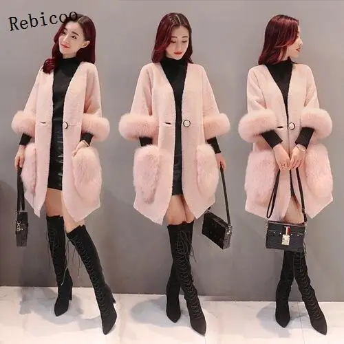 Winter Velvet Jacket Coat Women Cotton Padded Jackets Gray Pink  4XL Hood Fur Collar Thick Fashion Basic Snow Outerwear