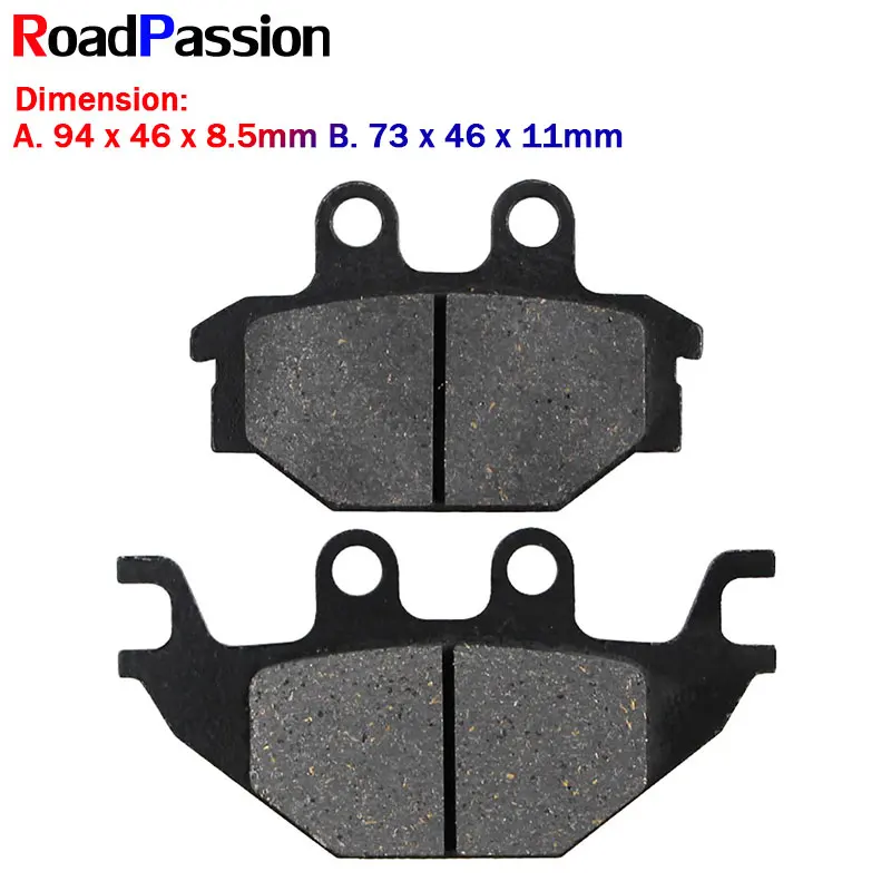 

Motorcycle Rear Brake Pads for YAMAHA MT125 MT 125 MT125A MT 125A YZF-R 125 YZF-R125 YZFR125A 2008 2009 2010 2011 2012 2013 2014